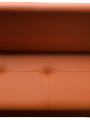 Фото 3: Диван «Ритм» трехместный, экокожа Pegaso, оранжевый