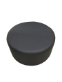 Фото 2: Пуф круглый D=800 мм, экокожа Pegaso, темно-серый