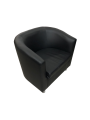 Фото 3: Кресло «Волна», экокожа Pegaso, черный