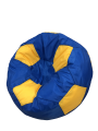 Фото 1: Кресло-мяч ткань Oxford синий, желтый