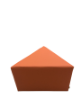 Фото 1: Пуфик «Мозайка», экокожа Pegaso, оранжевый