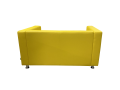 Фото 3: Диван «Аполло Люкс» двухместный, экокожа Pegaso, желтый