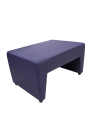 Фото 1: Банкетка «Ритм» одноместная, экокожа Pegaso, фиолетовое