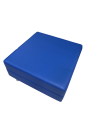 Фото 1: Банкетка «Флагман» одноместная, экокожа Art Vision 503, синий