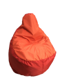 Фото 2: Кресло-груша ткань Oxford «Комфорт» оранжево-красная