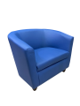 Фото 4: Кресло «Волна», экокожа Pegaso, синий