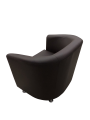 Фото 1: Кресло «Волна», экокожа Pegaso, шоколадный