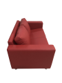 Фото 4: Диван «Ватсон» двухместный раскладной, экокожа Pegaso, красный