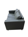 Фото 2: Диван «Ватсон» двухместный раскладной, экокожа Pegaso, серый