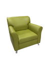 Фото 1: Кресло «Европа», экокожа Domus kiwi, зеленый