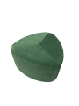 Фото 1: Пуф «Камешки» D=570, велюр Velvet Lux, зеленый