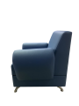Фото 2: Кресло «Кардинал», экокожа Pegaso, голубое