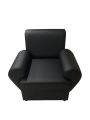 Фото 1: Кресло «Кардинал», экокожа Pegaso, черное