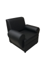 Фото 2: Кресло «Кардинал», экокожа Pegaso, черное