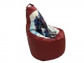 Фото 1: Кресло-груша Комфорт-мини «Прайм», красный