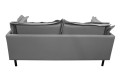 Фото 2: Диван «Локи» двухместный, рогожка Sonder, серый