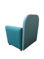 Фото 2: Кресло «Мальвина», экокожа Pegaso, бирюзово-голубой