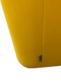 Фото 3: Диван «Мягкий офис» трехместный раскладной, экокожа Pegaso, желтый