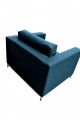Фото 2: Кресло «Мэрлоу», рогожка Neptun 39, бирюзовое