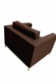Фото 2: Кресло «Мэрлоу», рогожка Neptun 58, коричневый