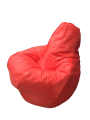 Фото 3: Кресло-груша ткань Oxford, красный