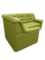 Фото 4: Угловой диван «Посейдон», экокожа Domus, салатовый