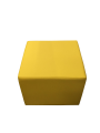 Фото 2: Пуф столик «Ритм» двухместный, экокожа Pegaso, желтый