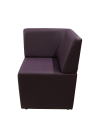 Фото 2: Угловой диван «Ритм» шестиместный, экокожа Pegaso, фиолетовый
