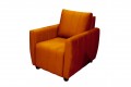 Фото 1: Кресло «Чарли», велюр Neo, оранжевый
